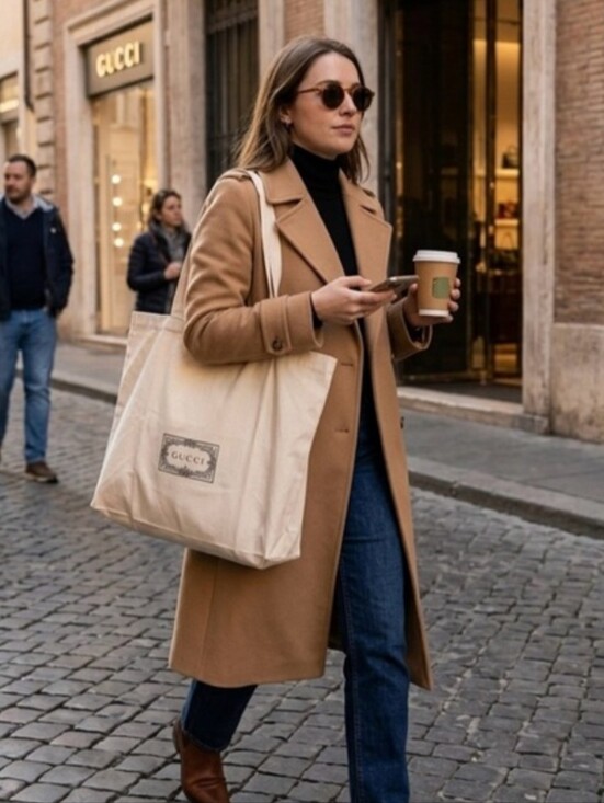 Gucci Handbags - Authentic GUCCI XXXL Extra Large Reusable Cotton Canvas Tote Bag 28 X 24